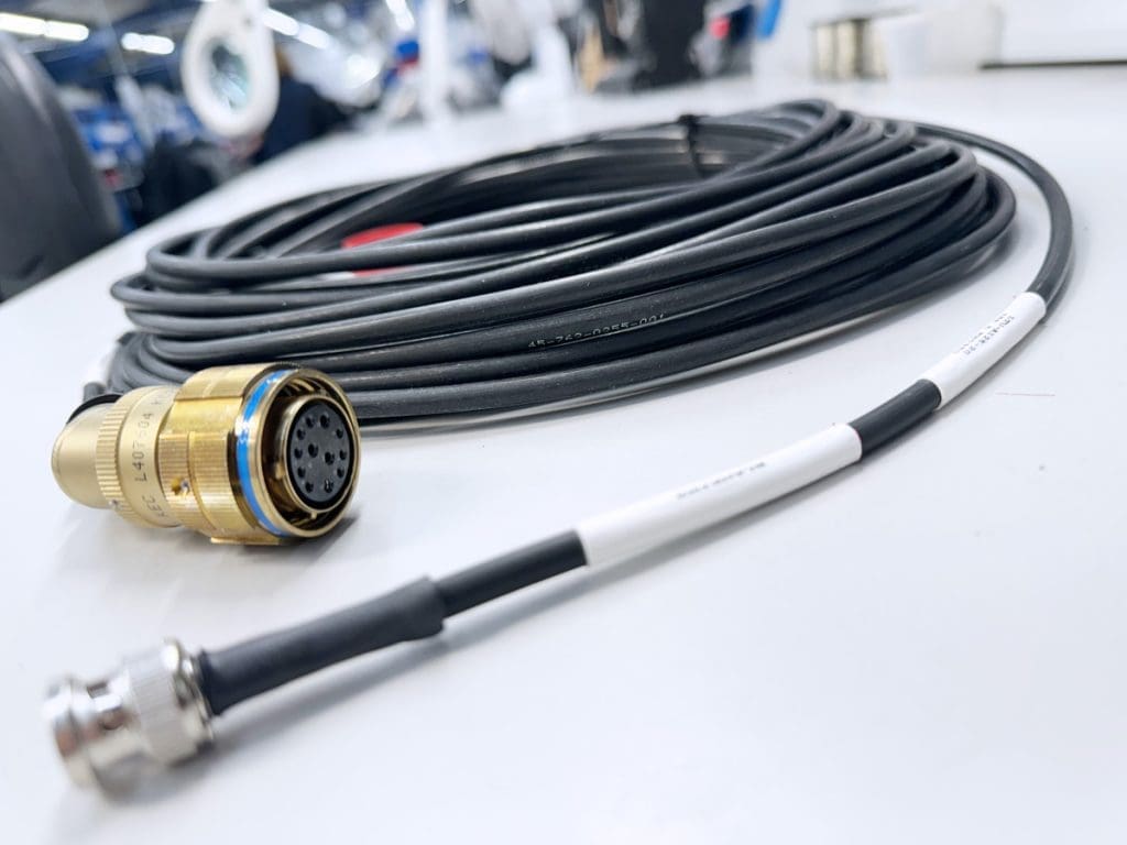 Innovative cable assemblies manufactured by Cornelius Electronics.